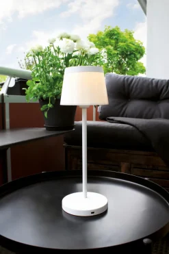 DesignLive LED-Akkutischleuchte Eva