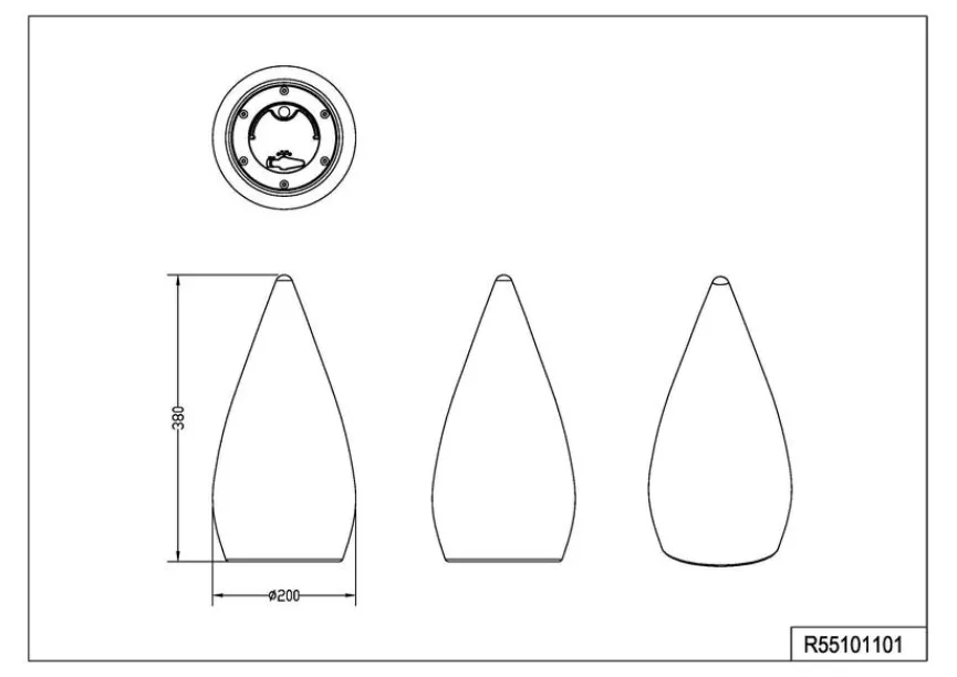 Hot LED-Außentischleuchte Palmas Außentischleuchten|Außentischleuchten
