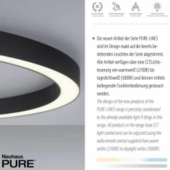 Neuhaus PURE LED-Deckenleuchte Pure Lines