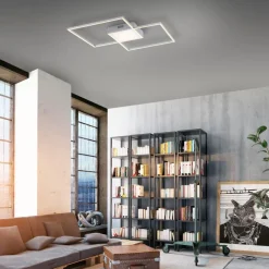 JUST LIGHT. LED-Deckenleuchte Asmin