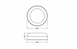 LEDVANCE Deckenleuchten|LED-Deckenleuchte Bamboo Paper