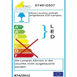 Trio LED-Deckenleuchte Indira