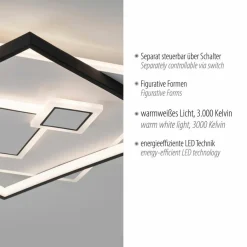 Paul Neuhaus LED-Deckenleuchte Mailak