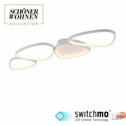SCHÖNER WOHNEN-Kollektion Deckenleuchten|LED-Deckenleuchte Pebbles
