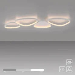 SCHÖNER WOHNEN-Kollektion Deckenleuchten|LED-Deckenleuchte Pebbles