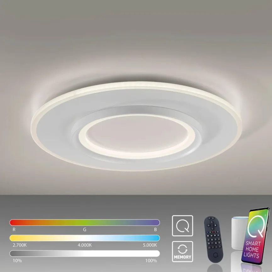 Q SMART HOME LIGHTS Deckenleuchten|LED-Deckenleuchte Q-Kalina