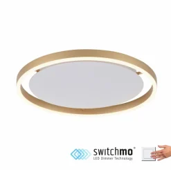 JUST LIGHT. LED-Deckenleuchte Ritus