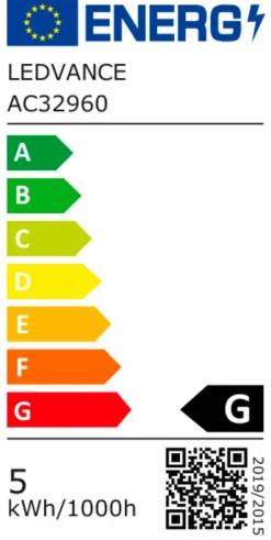 LEDVANCE LED-Globeform E27/4,5 Watt/Energie G