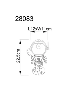 Kinder Globo Kinderlampen|Kinderlampen|LED-Kinderlampe Cosmo