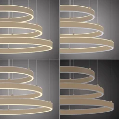 JUST LIGHT. LED-Pendelleuchte Anelli