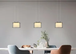 New LED-Pendelleuchte Grand Smoke Pendelleuchten