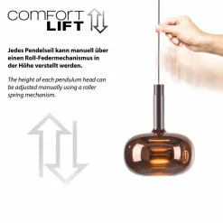 JUST LIGHT. Pendelleuchten|LED-Pendelleuchte Irides