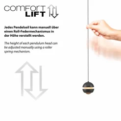 SCHÖNER WOHNEN-Kollektion Pendelleuchten|LED-Pendelleuchte Lini