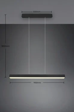 Trio LED-Pendelleuchte Paros