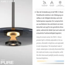 Neuhaus PURE LED-Pendelleuchte Pure E-Vitrum