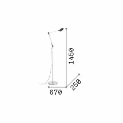 Best LED-Stehlampe Futura Stehlampen