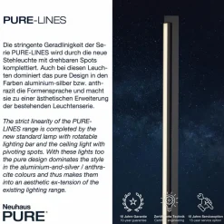 Paul Neuhaus LED-Stehlampe Pure Lines