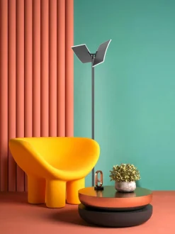 Hell LED-Stehlampe Twice