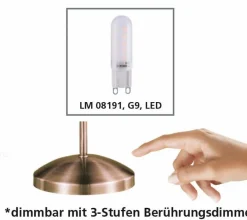 Paul Neuhaus Tischlampen|LED-Tischleuchte Pino