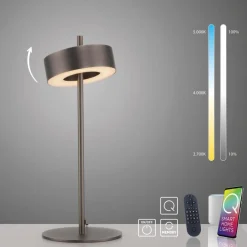Q SMART HOME LIGHTS LED-Tischleuchte Q-Rotate