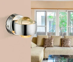 Globo LED-Wandleuchte Randi