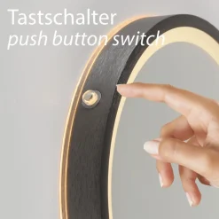 Paul Neuhaus Wandspiegel|LED-Wandspiegel Vidro