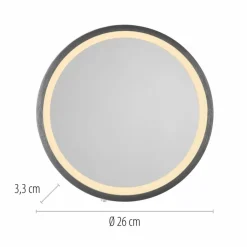 Paul Neuhaus Wandspiegel|LED-Wandspiegel Vidro