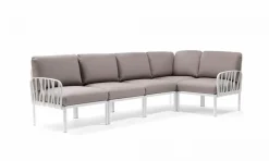 Best Loungemöbel Komodo 5 5tlg., Acryl Loungemöbel-Sets