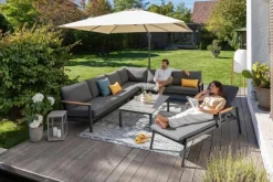 Segarda Loungemöbel Set Santorini Lounge 3-tlg.