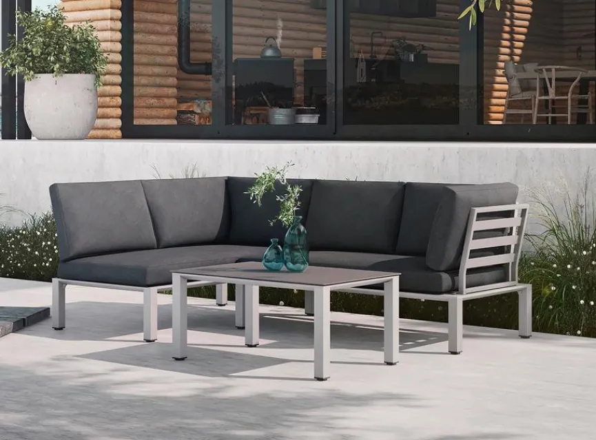 MWH Loungemöbel Set Widoo 3tlg.