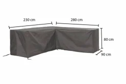Winza Outdoor Covers Schutzhüllen|Lounge-Schutzhülle 230 x 80 x 280 cm