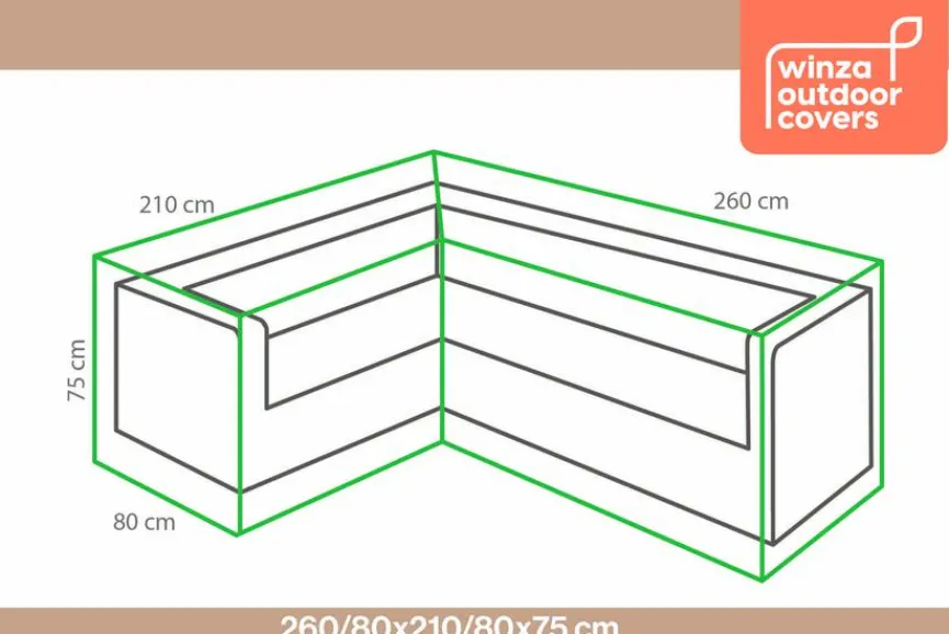 Discount Lounge-Schutzhülle 210 x 75 x 260 cm Schutzhüllen