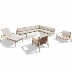 Segarda Loungesessel|Loungesessel Gestell aus Aluminium in