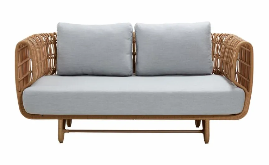 Cane-line Gartensofas|Loungesofas|Lounge-Sofa Nest 2-Sitzer rechts