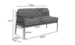 Loungemöbel-Sets|Loungesofa Pescara