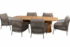 4 SEASONS OUTDOOR Gartenstühle|Gartensessel|Low Dining Gartensessel Capalbio