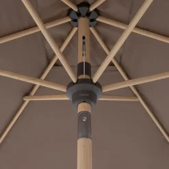 Best Marktschirm Alu Wood 140 x 200 cm Sonnenschirme