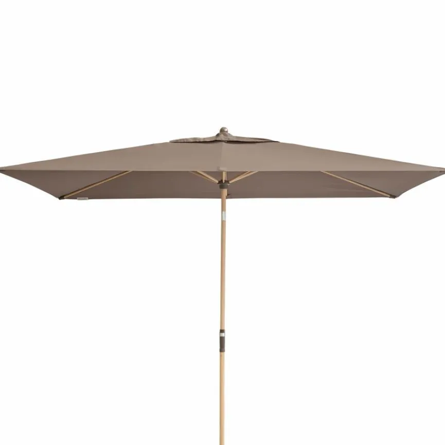 Doppler Marktschirm Alu Wood 200 x 300 cm