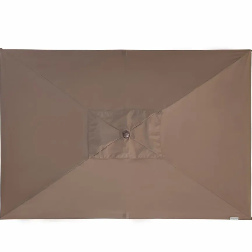 Doppler Marktschirm Alu Wood 200 x 300 cm