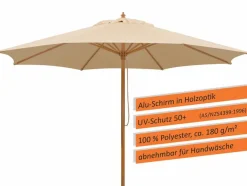New Marktschirm Malaga Ø 300 cm Sonnenschirme