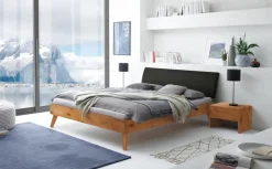 Outlet Massivholzbett Caprile 120 x 200 cm Betten