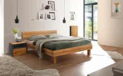HASENA Betten|Massivholzbett Forti 140 x 200 cm