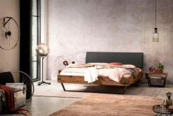 Outlet Massivholzbett Lecona 180 x 200 cm Betten