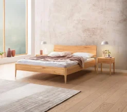 Outlet Massivholzbett Lounge 180 x 200 cm Betten