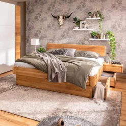 Sale Massivholzbett Omaha 180 x 200 cm Betten