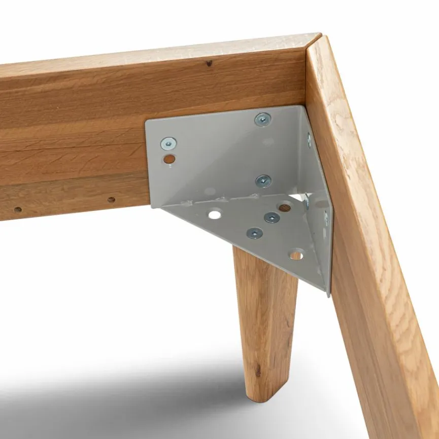 HASENA Betten|Massivholzbett Raffaele 140 x 200 cm