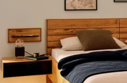 DECKER Betten|Massivholzbett Ranura 180 x 200 cm