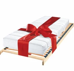 Lattenroste|Matratzen|Matratzen-/Rahmen-Set Domino & Mediflex