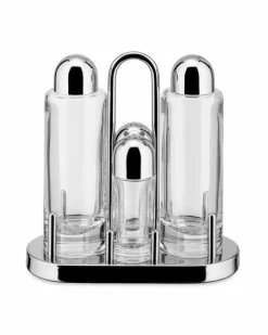 Alessi Salz- & Pfefferstreuer|Küchenutensilien|Menage-Set 5tlg.