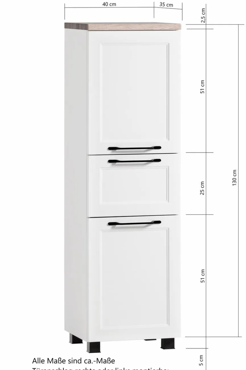 Held-Möbel Badschränke|Midischrank Brixen